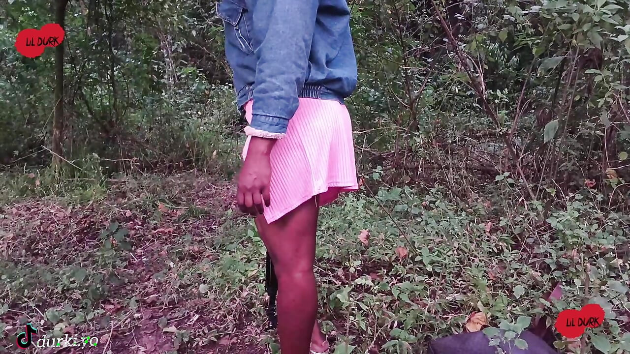AFRICAN GIRL FUCKED HARD IN THE WOODS