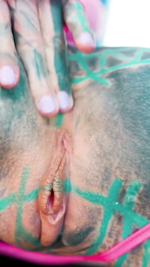 Extreme Anal Fuck for Tattooed Alt Dreadhead - Massive Gapes & ATM | Clip 1