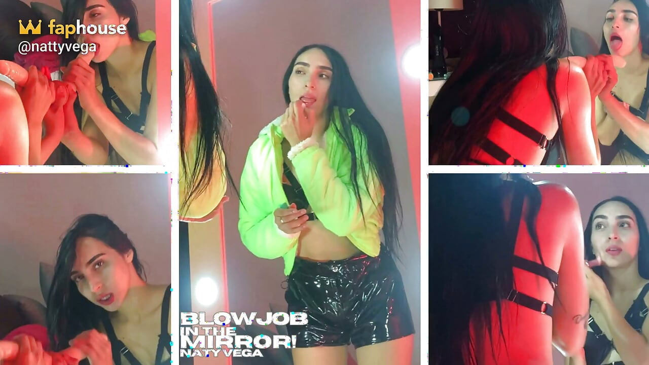 Blowjob im spiegel