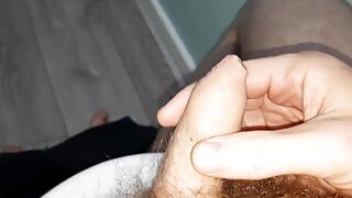 I JERK OFF MY BIG COCK THINKING ABOUT YOU AND I CUM A LOT