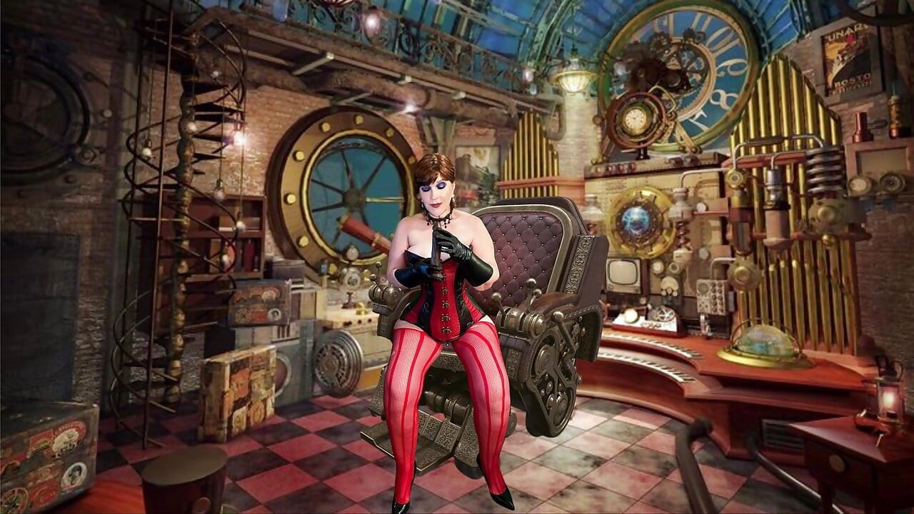 Granny BIjou: Steampunk'd Brothel Bunny Fuck Slut 92925CAMS146M