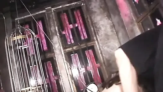 Watch behind the scenes footage of kinky BDSM girls in action