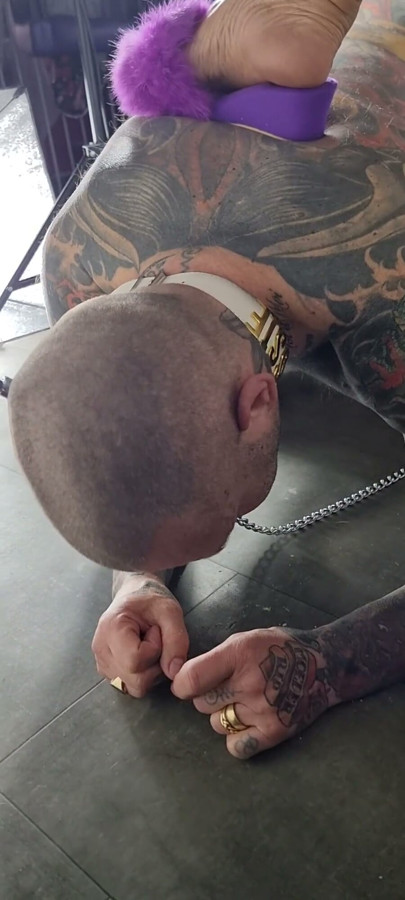 Under My Feet Slave and Worshi My Foot