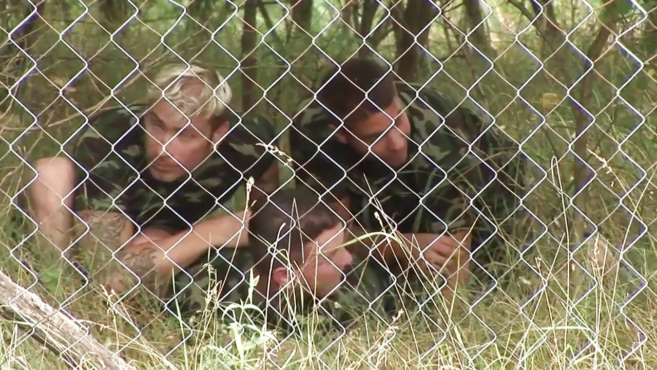 Gay fucks outdoor