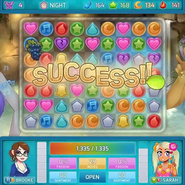 Huniepop 2 - Double Date - Part 9 Pussy Creampie by Loveskysan