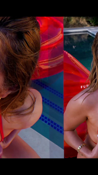 Kianna Dior Pool Blowjob Facial featuring Jonni Darkko | Clip 3