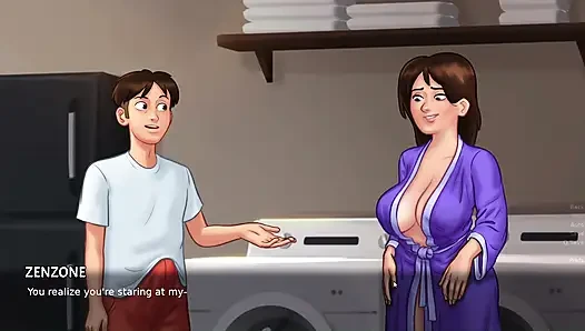 Ich habe mami Debbie gefickt, während sie hausarbeit machte