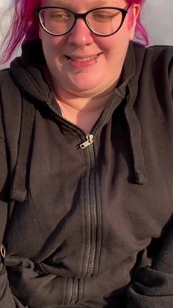 Iconic moment from "Chubby German Abby Strange - Pee Compilation, Public Pissing"