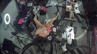 Bonnie Rizin' Making Her Pussy Orgasm & Asshole Spasm in a Gyno Chair