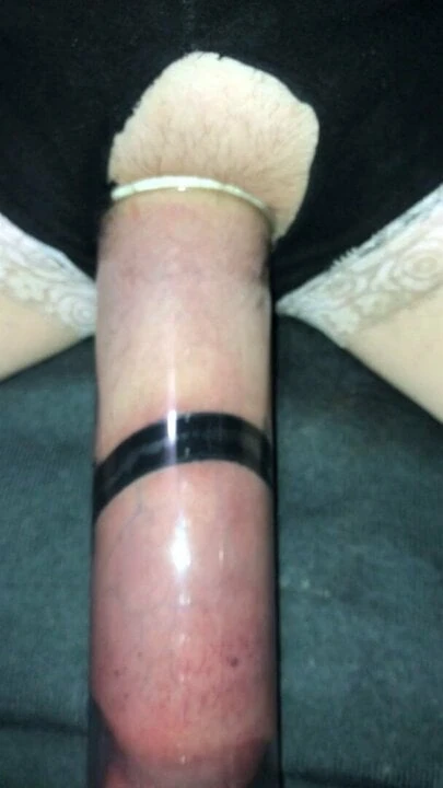 my pumped cock