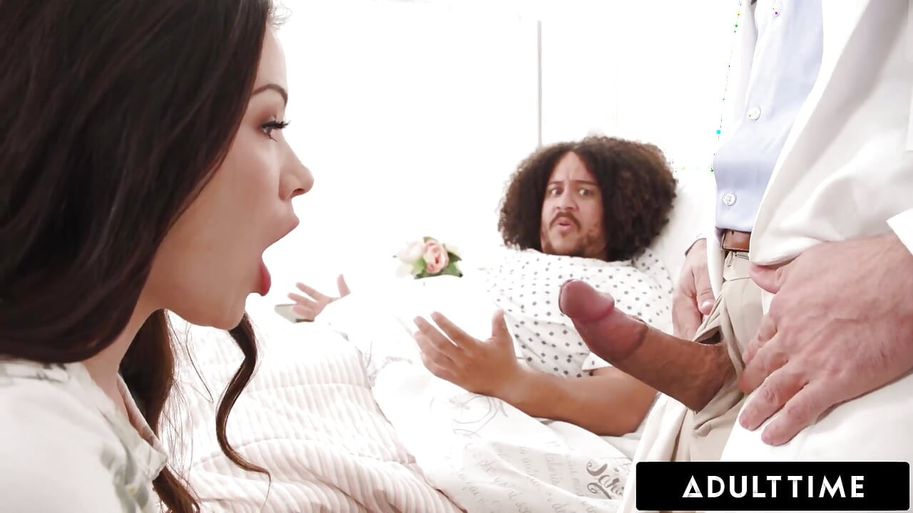 ADULT TIME - 欲情したベイブ、アリソン・レイが夫の医者とセックスして夫を屈辱！カッコールド・ヒュミリエーション