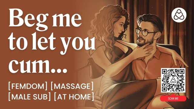 ASMR Audio Porn: Femdom Massage with Your Wife – Handjob, Blowjob & Edging at Home – Erotic Audio Story