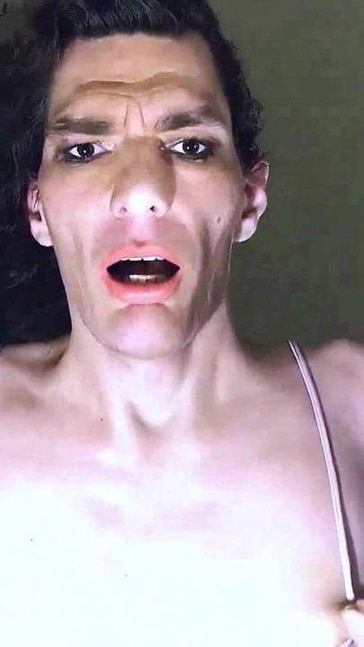 Stunning moment from "Sexy Sissy Sex Slave Denise Humain is ready to get fucked by groups of men with huge cocks. Let"