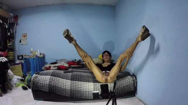 Joselynne Crossdresser In Skirt And Heels Butthole And My Cock To Web