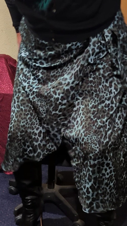 Sarah shows what satin wrap skirts are good for | Clip 1
