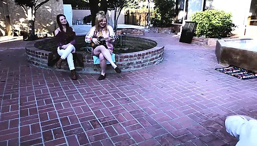 Between the Sheets with Alison Rey: Michael Vegas & Siouxsie Q | Behind the Scenes | Adult Time