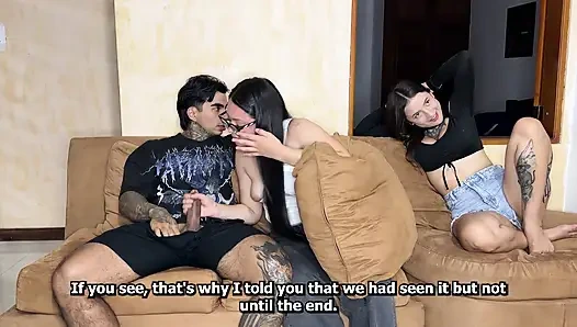 The 'innocent' friend came to visit... and ended up breaking up a relationship