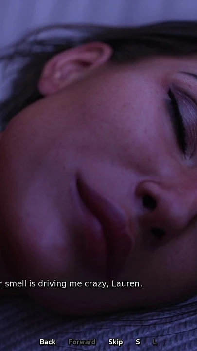 Captivating moment from "Sharing a Bed with My Stepmom - 3D Hentai Animated Porn - Life in Santa County"