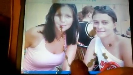 Cum Tribute for rumpel12 (and 2 Sexy Ladies)