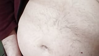 Masturbierend