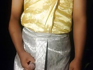 Crossdresser Thai dress