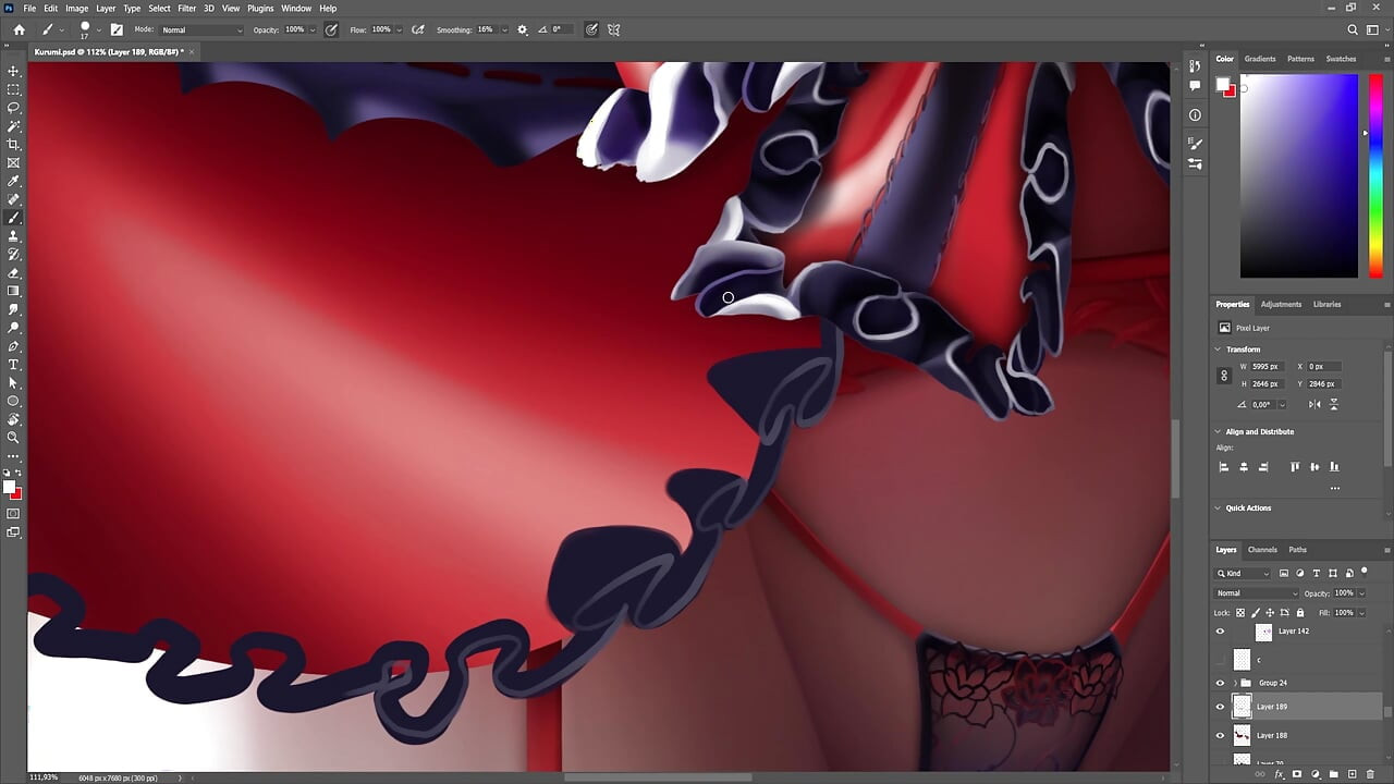 Kurumi timelapse sfw date a live