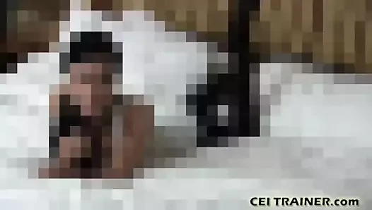 Describe to me the taste of your own cum CEI