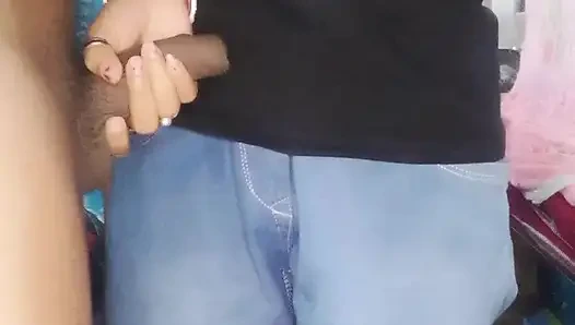 Boss picking up the employee messing with the call