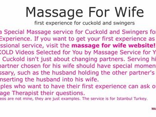 Massagem para esposa - primeira experiência para corno e swingers