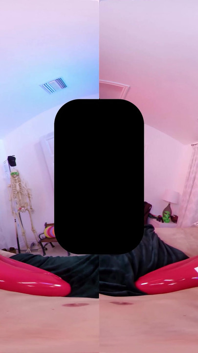 Powerful moment from "VRCosplayX It's Time For Alex Harper As Zero Two To Take Matters Between Her Legs"