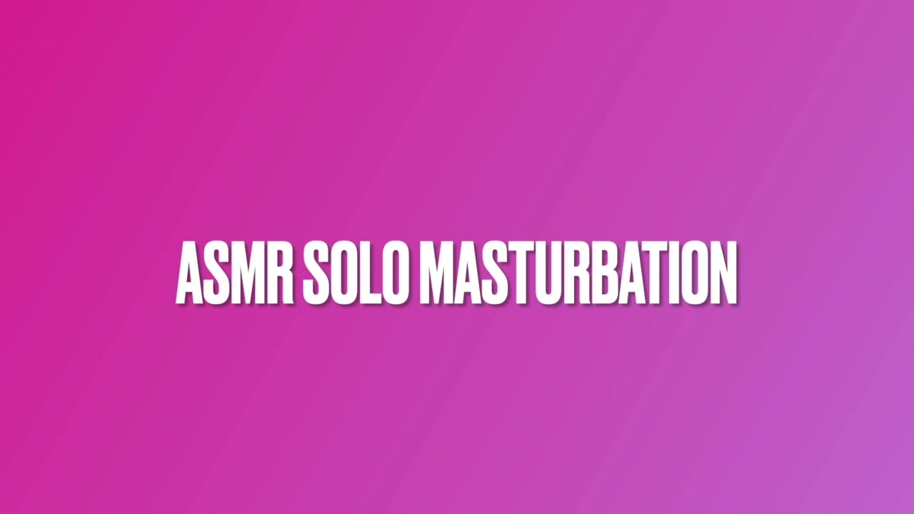 ASMR Audio Erotic Trailer Solo Masturbation Gay Video