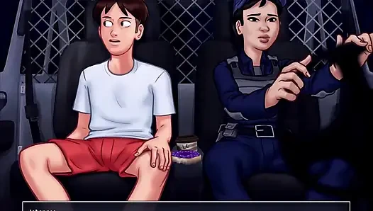 Summertime Saga - Johannes fucked Odette, Johannes fucked Maria, Eva had her baby