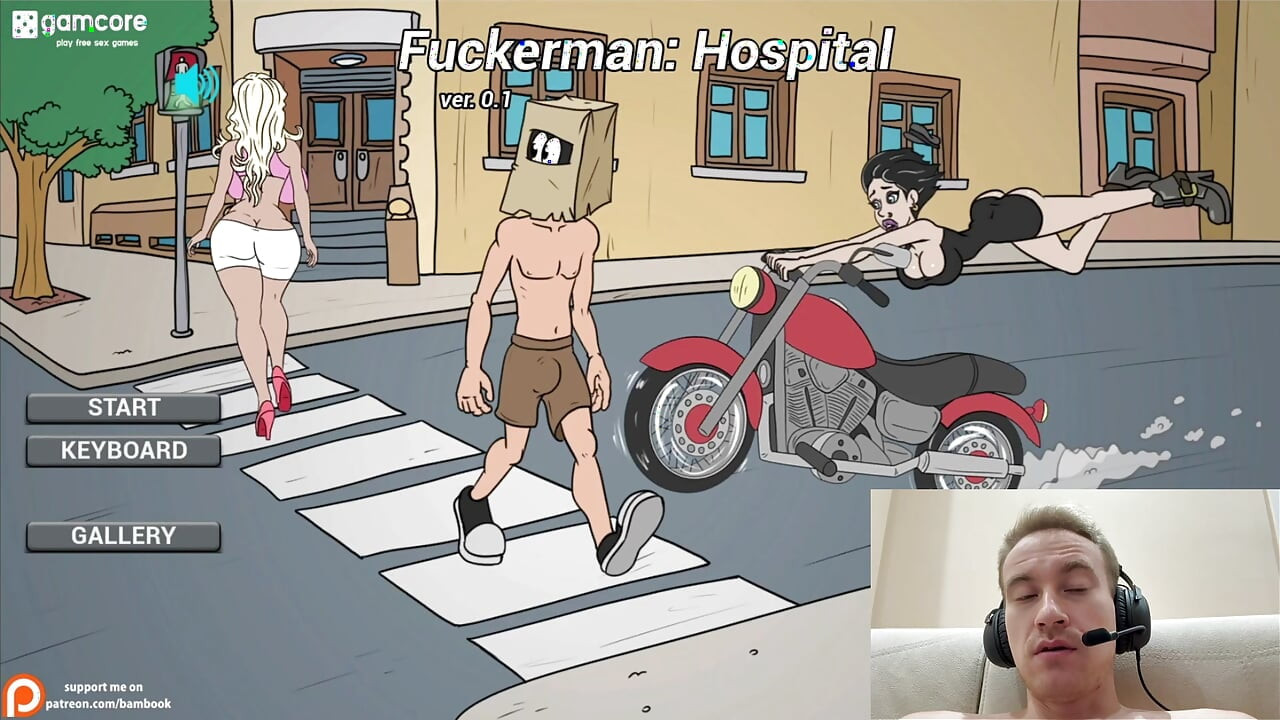 FuckerMen Hospital - Big Tits Nurse Sucks My Huge Cock  Adult Game Playthrough