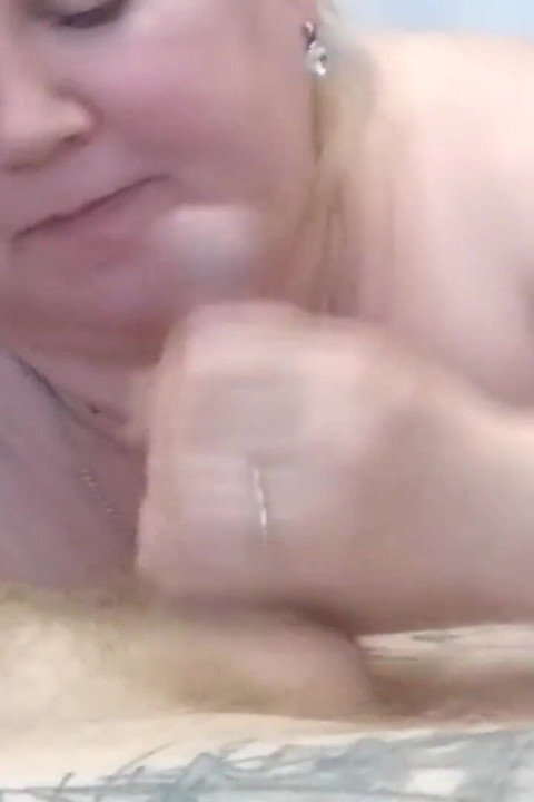 Blowjob from mature BBW #5