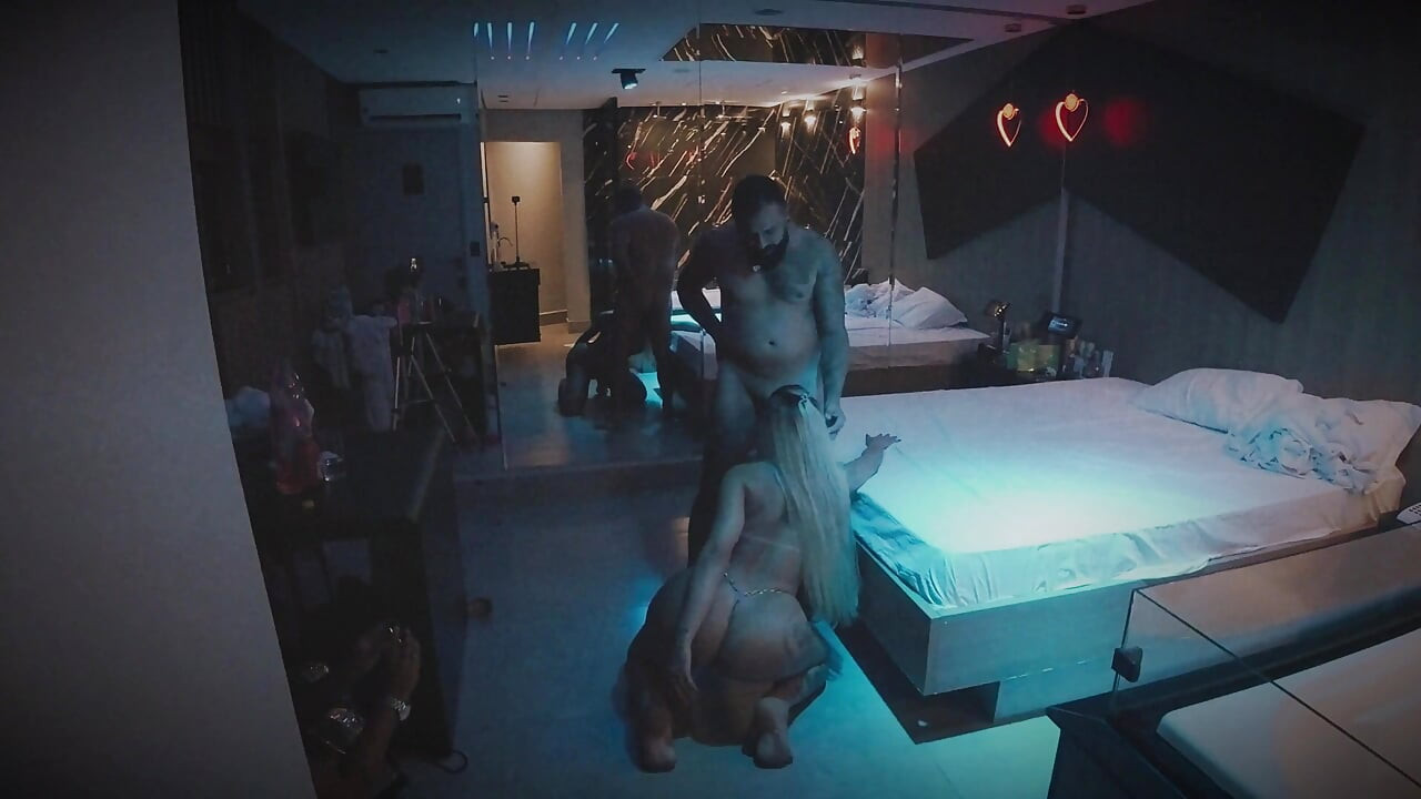 Velvet Mouth Trans Sucked Husband and Ate Wife Until They Came