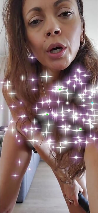 Angelina gets so horny trying her new swimsuite and just has to masturbate