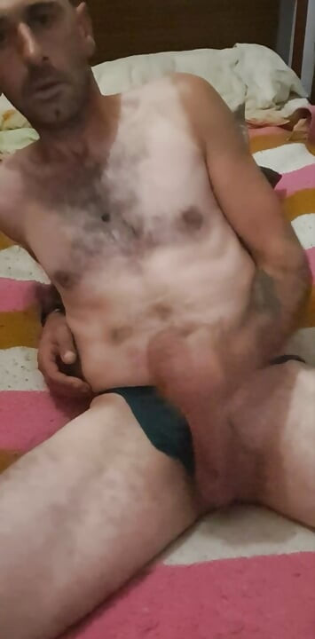 Guy in have masturbating