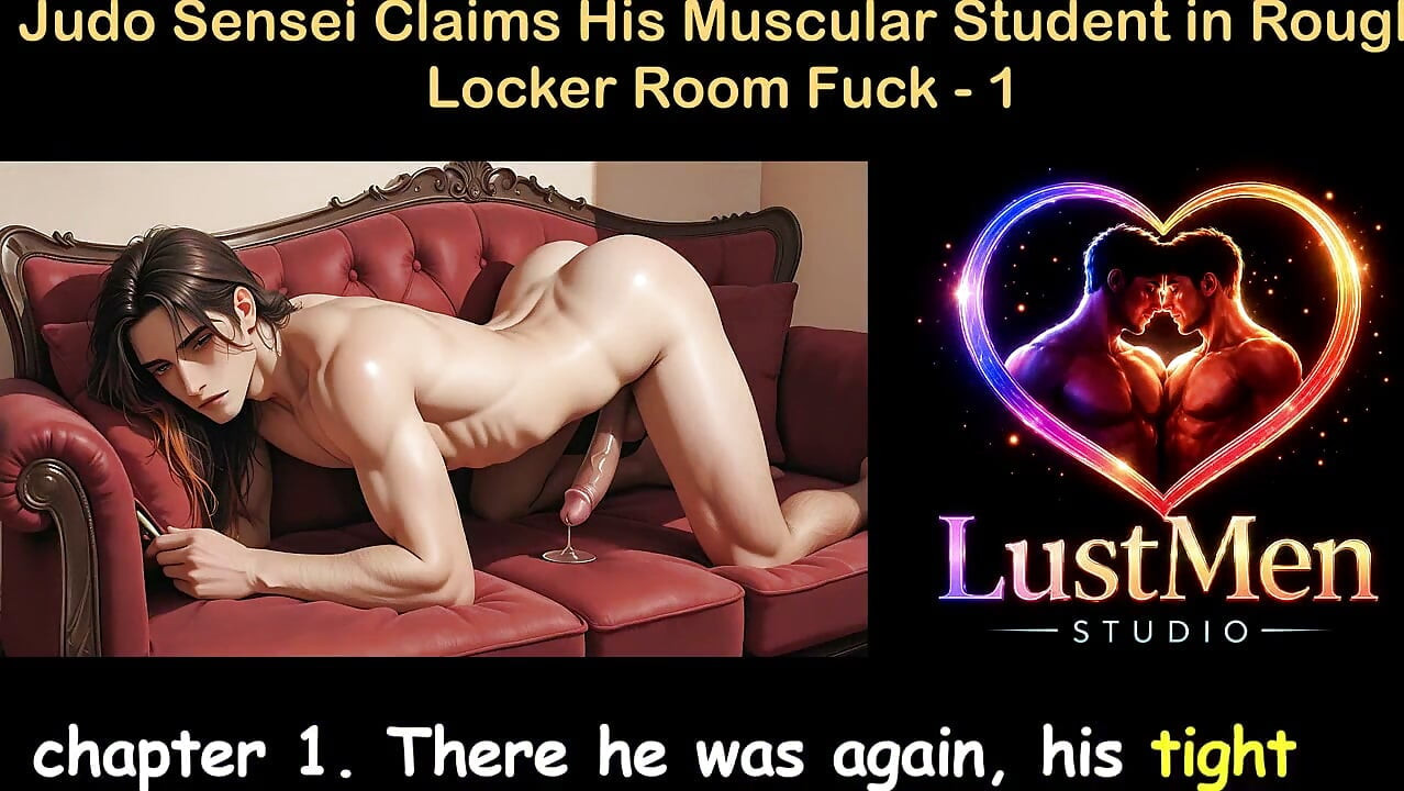 Gay Audio Sex Story - Judo Sensei Claims His Muscular Student in Rough Locker Room Fuck - Part 1