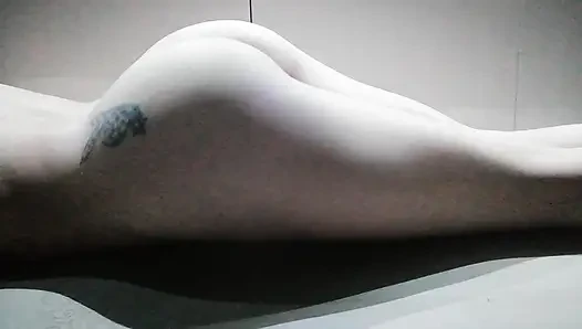 solo with close up view and wet fingering