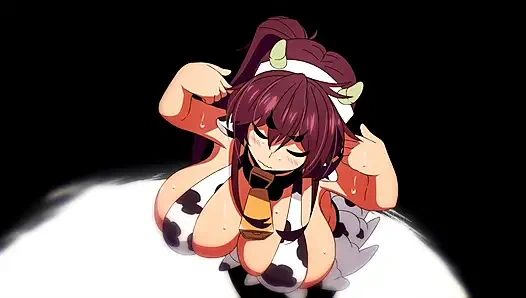 One Cow-Girl vs Two Old Man ! Shiawase Nara Niku Wo Morou! (Hentai porn, hentai ALL SEX SCENES)