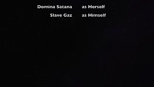 Part 6: Domina Satana has Slave Gaz to come and shave and worship her pussy and an orgasm.