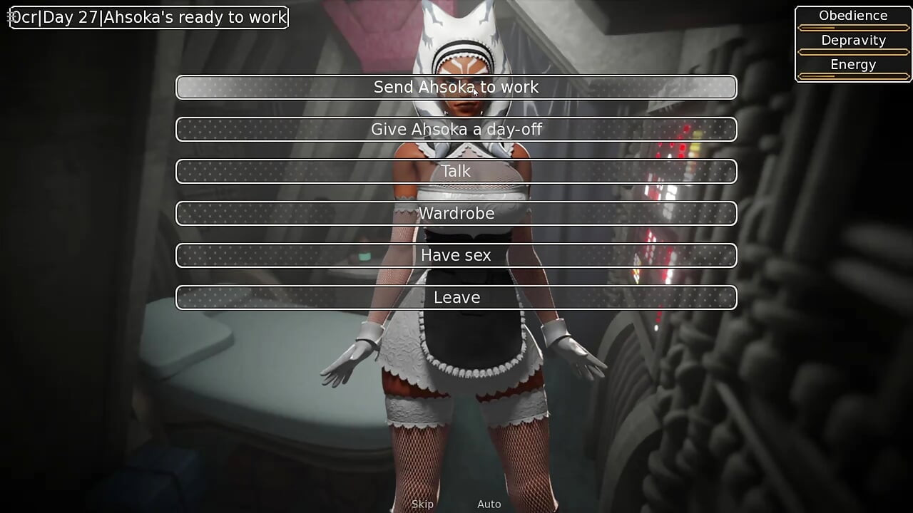Ahsoka XXX - Ahsoka Tano aus Star Wars Spielt mit unserem Schwanz