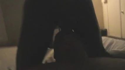 Ramming my throat with a Big Black tranny cock