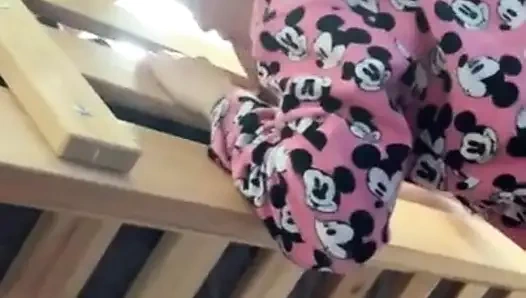 Francesca Palma Sucking my roommate’s cock