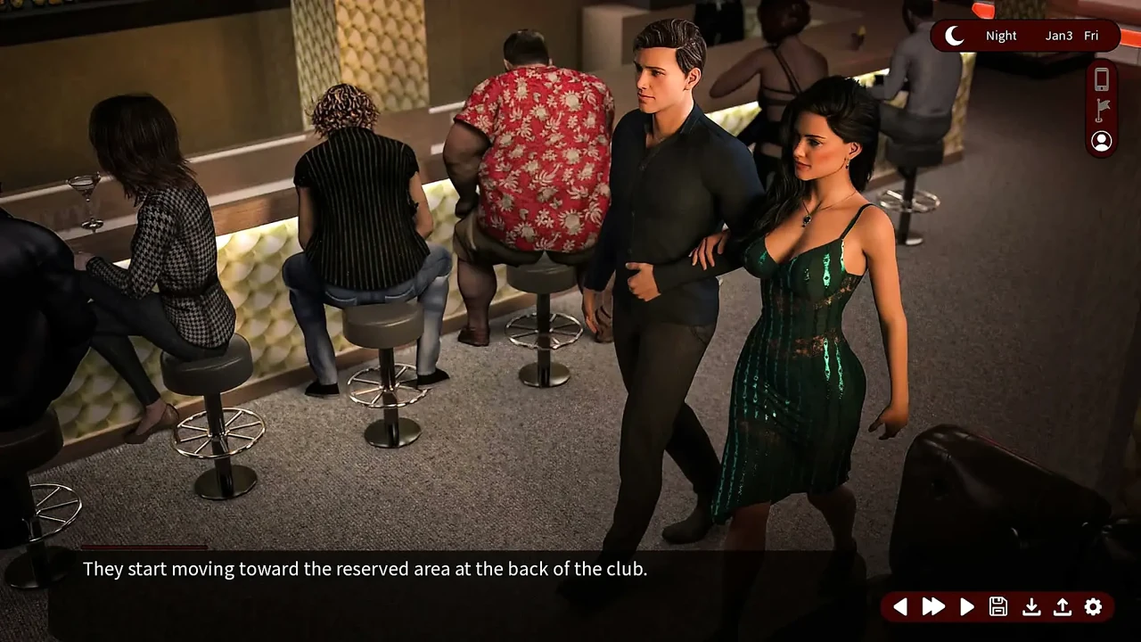 Whispers of Desire: Husband Watches His Wife Dance with Their Boss in the Night Club - Episode 4