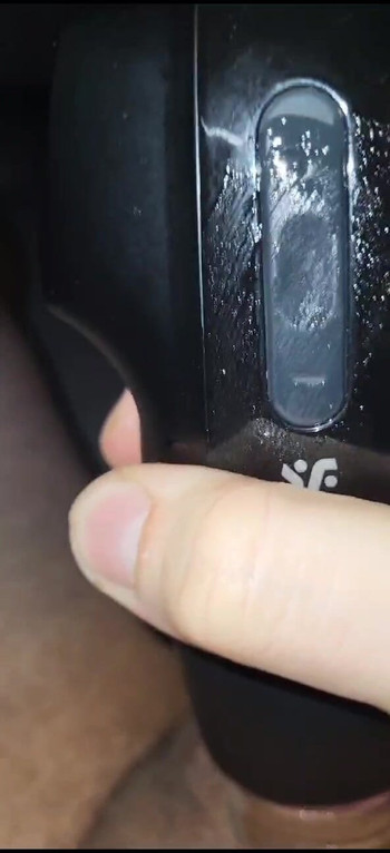Just masturbation with satisfyer and nice cum