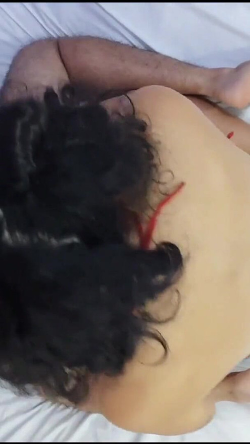 Woman fucks man with long dildo #300 practicing for lesbian encounter PART 1 | Clip 2