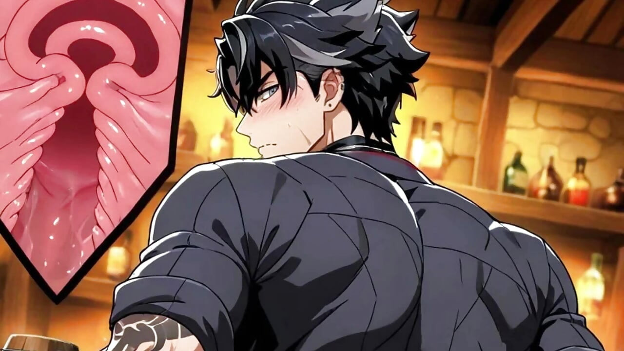 A Tattooed and Muscular Trans Man Displays His Wide-open Pink Pussy in a Close-up Scene Pt1. Ftm Hentai Animation