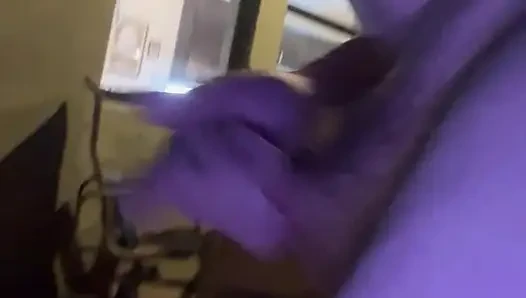 Çıplak veranda mastürbasyonu