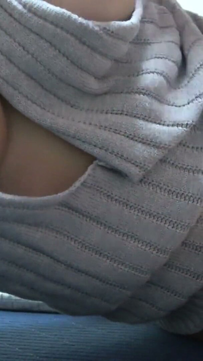 Japanese Girl with Tight Panties and Natural Big Tits | Clip 1